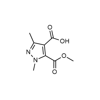5-(Methoxycarbonyl)-1,3-dimethyl-1H-pyrazole-4-carboxylic acid|CS-0881955