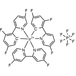 Iridium(1+), (4,4′-difluoro-2,2′-bipyridine-κN1,κN1′)bis[3,5-difluoro-2-(5-fluoro-2-pyridinyl-κN)phenyl-κC]-, (OC-6-33)-, hexafluorophosphate(1-) 1:1|CS-0881976