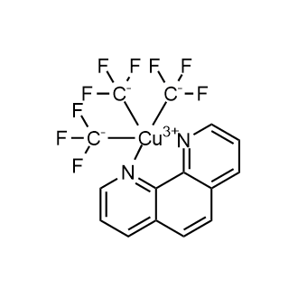 (SP-5-12)-(1,10-Phenanthroline-κN1,κN10)tris(trifluoromethyl)copper|CS-0881986