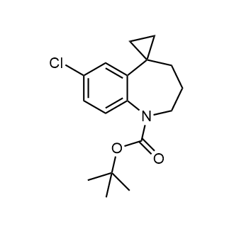 tert-Butyl 7-chloro-3,4-dihydrospiro[benzo[b]azepine-5,1'-cyclopropane]-1(2H)-carboxylate|CS-0881989