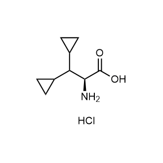 (S)-2-Amino-3,3-dicyclopropylpropanoic acid hydrochloride|CS-0882093