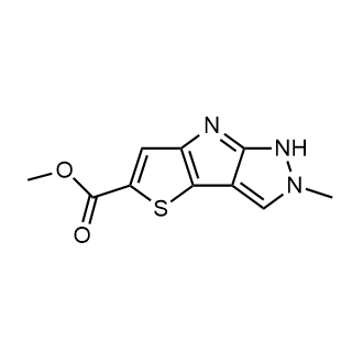Methyl 2-methyl-1,2-dihydrothieno[2',3':4,5]pyrrolo[2,3-c]pyrazole-5-carboxylate|CS-0882181