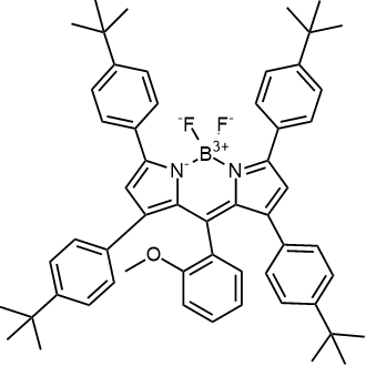 1,3,7,9-Tetrakis(4-(tert-butyl)phenyl)-5,5-difluoro-10-(2-methoxyphenyl)-5H-dipyrrolo[1,2-c:2',1'-f][1,3,2]diazaborinin-4-ium-5-uide|CS-0882250