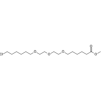 Methyl 6-(2-(2-((6-chlorohexyl)oxy)ethoxy)ethoxy)hexanoate|CS-0882388