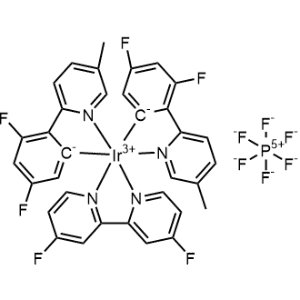 Iridium(1+), (4,4′-difluoro-2,2′-bipyridine-κN1,κN1′)bis[3,5-difluoro-2-(5-methyl-2-pyridinyl-κN)phenyl-κC]-, (OC-6-33)-, hexafluorophosphate(1-) 1:1|CS-0882421