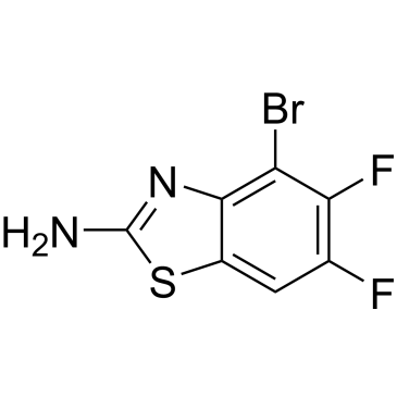 4-Bromo-5,6-difluorobenzo[d]thiazol-2-amine|CS-0882666