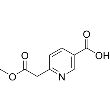 6-(2-Methoxy-2-oxoethyl)nicotinic acid|CS-0882675