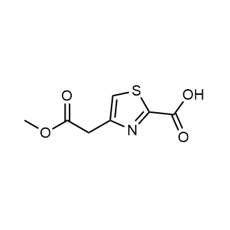 4-(2-Methoxy-2-oxoethyl)thiazole-2-carboxylic acid|CS-0882684