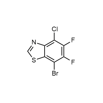 7-Bromo-4-chloro-5,6-difluorobenzo[d]thiazole|CS-0882693