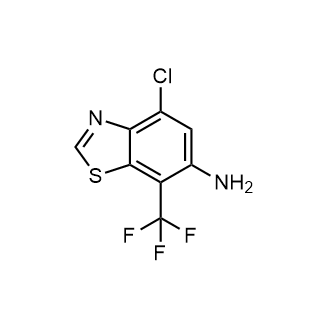 4-Chloro-7-(trifluoromethyl)benzo[d]thiazol-6-amine|CS-0882734