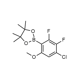 2-(4-Chloro-2,3-difluoro-6-methoxyphenyl)-4,4,5,5-tetramethyl-1,3,2-dioxaborolane|CS-0882737