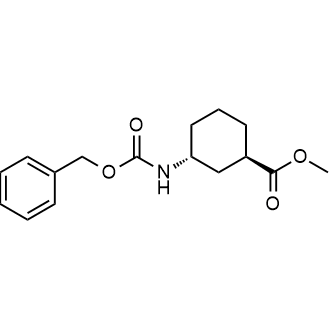 Methyl (1R,3R)-3-(((benzyloxy)carbonyl)amino)cyclohexane-1-carboxylate|CS-0882762