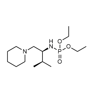 Diethyl N-[(1S)-2-methyl-1-(1-piperidinylmethyl)propyl]phosphoramidate|CS-0882797