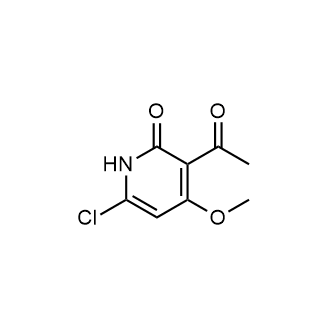 3-Acetyl-6-chloro-4-methoxypyridin-2(1H)-one|CS-0882820