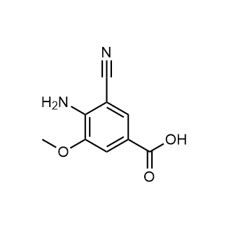 4-Amino-3-cyano-5-methoxybenzoic acid|CS-0882979