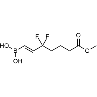 (E)-(3,3-Difluoro-7-methoxy-7-oxohept-1-en-1-yl)boronic acid|CS-0883027