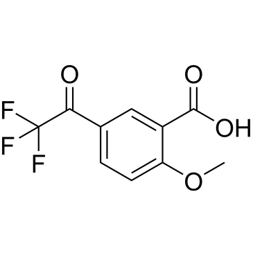 2-Methoxy-5-(2,2,2-trifluoroacetyl)benzoic acid|CS-0883039