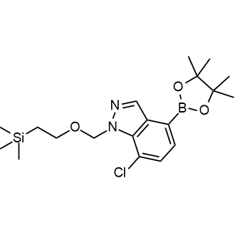 7-Chloro-4-(4,4,5,5-tetramethyl-1,3,2-dioxaborolan-2-yl)-1-((2-(trimethylsilyl)ethoxy)methyl)-1H-indazole|CS-0883122