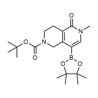 tert-Butyl 6-methyl-5-oxo-8-(4,4,5,5-tetramethyl-1,3,2-dioxaborolan-2-yl)-3,4,5,6-tetrahydro-2,6-naphthyridine-2(1H)-carboxylate|CS-0883224