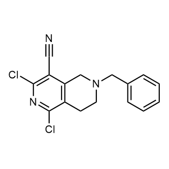 6-Benzyl-1,3-dichloro-5,6,7,8-tetrahydro-2,6-naphthyridine-4-carbonitrile|CS-0883258