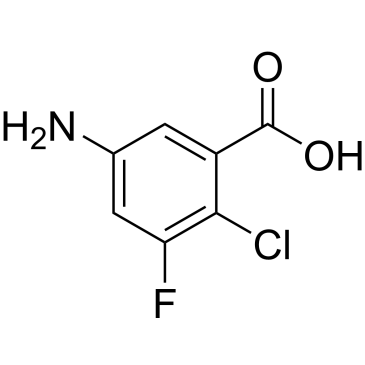 5-Amino-2-chloro-3-fluorobenzoic acid|CS-0883544