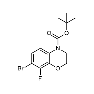tert-Butyl 7-bromo-8-fluoro-2,3-dihydro-4H-benzo[b][1,4]oxazine-4-carboxylate|CS-0883599