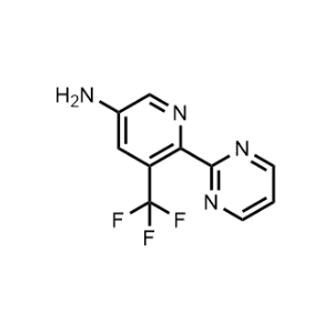 6-(Pyrimidin-2-yl)-5-(trifluoromethyl)pyridin-3-amine|CS-0883840