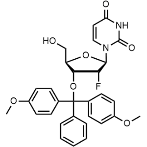 1-((2R,3R,4R,5R)-4-(Bis(4-methoxyphenyl)(phenyl)methoxy)-3-fluoro-5-(hydroxymethyl)tetrahydrofuran-2-yl)pyrimidine-2,4(1H,3H)-dione|CS-0884013