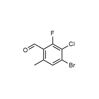 4-Bromo-3-chloro-2-fluoro-6-methylbenzaldehyde|CS-0884041