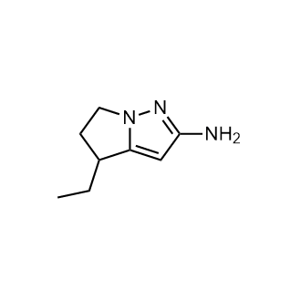 4-Ethyl-5,6-dihydro-4H-pyrrolo[1,2-b]pyrazol-2-amine|CS-0884198