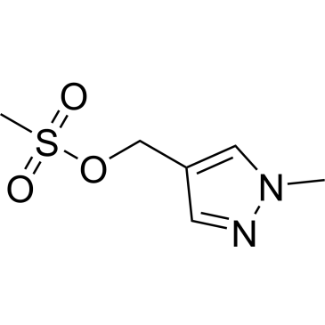 (1-Methyl-1H-pyrazol-4-yl)methyl methanesulfonate|CS-0884315
