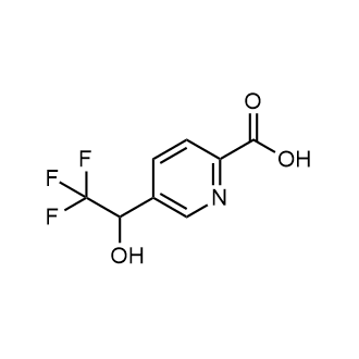 5-(2,2,2-Trifluoro-1-hydroxyethyl)picolinic acid|CS-0884347