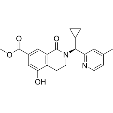 (S)-Methyl 2-(cyclopropyl(4-methylpyridin-2-yl)methyl)-5-hydroxy-1-oxo-1,2,3,4-tetrahydroisoquinoline-7-carboxylate|CS-0884504