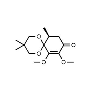 (S)-7,8-Dimethoxy-3,3,11-trimethyl-1,5-dioxaspiro[5.5]undec-7-en-9-one|CS-0884594
