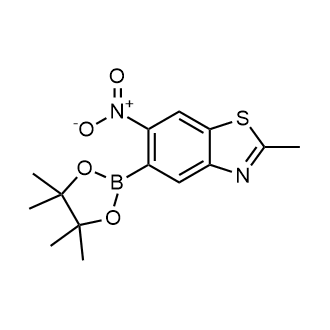 2-Methyl-6-nitro-5-(4,4,5,5-tetramethyl-1,3,2-dioxaborolan-2-yl)benzo[d]thiazole|CS-0885057