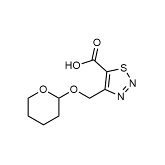 4-(((Tetrahydro-2H-pyran-2-yl)oxy)methyl)-1,2,3-thiadiazole-5-carboxylic acid|CS-0885082