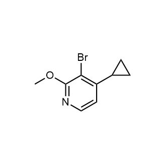 3-Bromo-4-cyclopropyl-2-methoxypyridine|CS-0885189