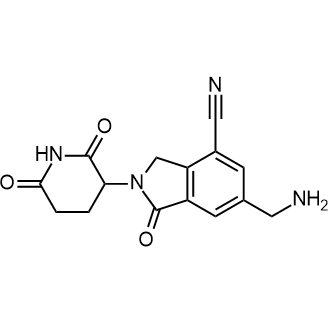 6-(Aminomethyl)-2-(2,6-dioxopiperidin-3-yl)-1-oxoisoindoline-4-carbonitrile|CS-0885344