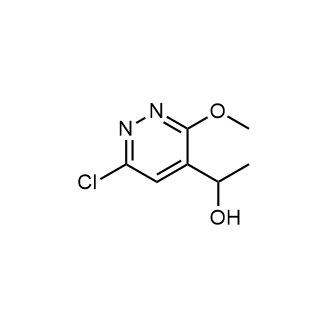 1-(6-Chloro-3-methoxypyridazin-4-yl)ethan-1-ol|CS-0885646