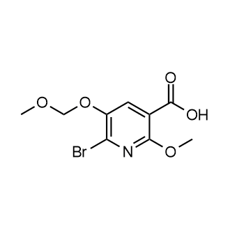 6-Bromo-2-methoxy-5-(methoxymethoxy)nicotinic acid|CS-0885752