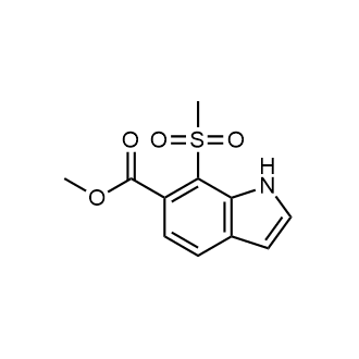 Methyl 7-(methylsulfonyl)-1H-indole-6-carboxylate|CS-0886071