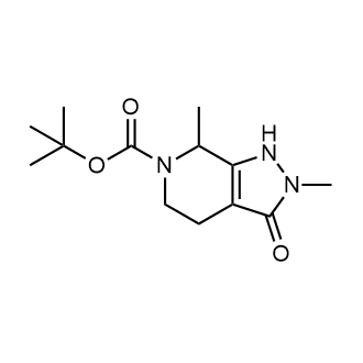 tert-Butyl 2,7-dimethyl-3-oxo-1,2,3,4,5,7-hexahydro-6H-pyrazolo[3,4-c]pyridine-6-carboxylate|CS-0886166