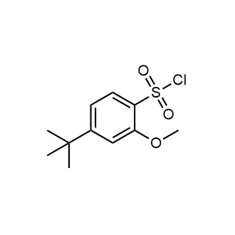 4-(tert-Butyl)-2-methoxybenzenesulfonyl chloride|CS-0886289