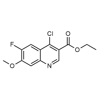 Ethyl 4-chloro-6-fluoro-7-methoxyquinoline-3-carboxylate|CS-0886309
