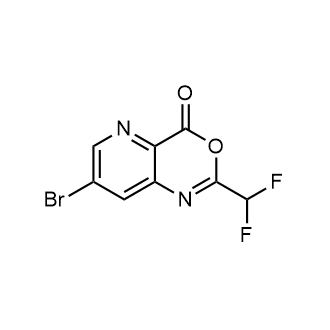 7-Bromo-2-(difluoromethyl)-4H-pyrido[3,2-d][1,3]oxazin-4-one|CS-0886348