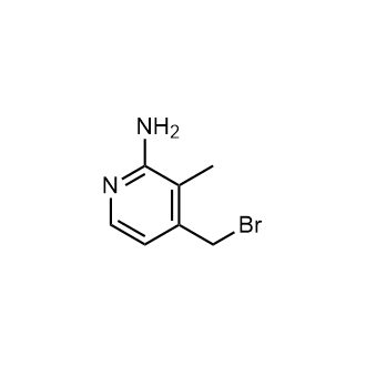 4-(Bromomethyl)-3-methylpyridin-2-amine|CS-0886371
