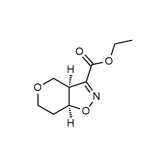 rel-Ethyl (3aR,7aS)-3a,6,7,7a-tetrahydro-4H-pyrano[3,4-d]isoxazole-3-carboxylate|CS-0886389
