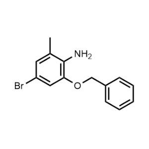 2-(Benzyloxy)-4-bromo-6-methylaniline|CS-0886662