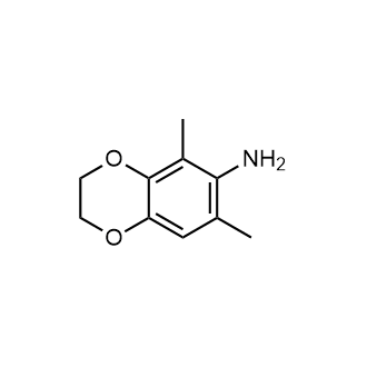5,7-Dimethyl-2,3-dihydrobenzo[b][1,4]dioxin-6-amine|CS-0886692
