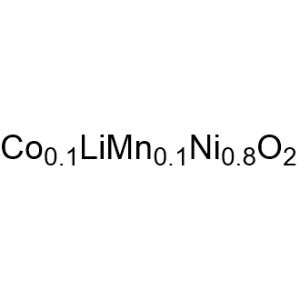 Cobalt lithium manganese nickel oxide Co0.1LiMn0.1Ni0.8O2|CS-0886851